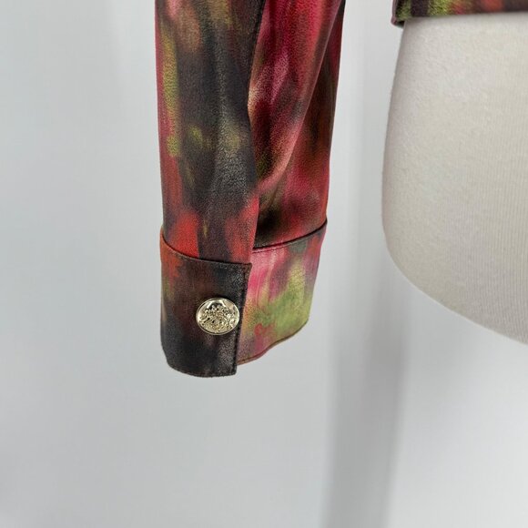 Insight New York Womens Vegan Leather Moto Jacket Size 8 - Picture 7 of 11